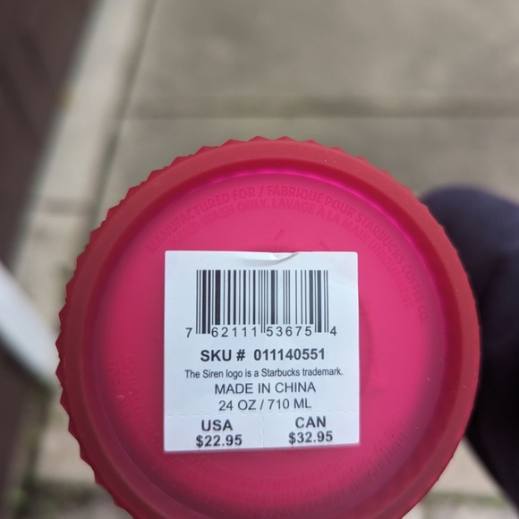 Starbucks Ruby Red Studded Tumbler Venti 24oz 🌸Mothers Day 💝 - Picture 3 of 3